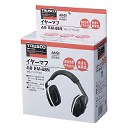 TRUSCO イヤーマフ オールプラスチック EM-68N 1 個