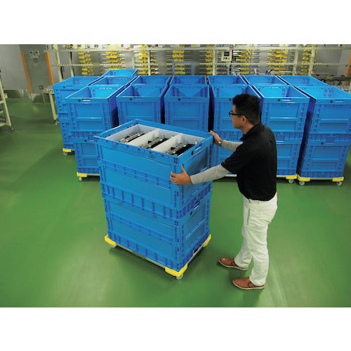 산코 접이식 컨테이너 559770 오리콘 P300B 블루 SK-OP300B-BL 1 개