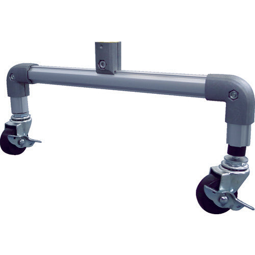 TRUSCO Safety Guard Legs with Casters Silver ASFG-KC 1 pc