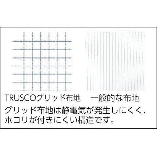 TRUSCO Cleanroom Bib Number White TCRZ-W 1 pc