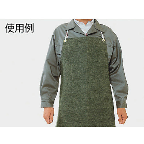 TRUSCO 파이크 용접 보호구 흉부 앞걸이 PYR-MK 1벌