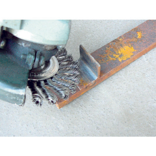 BURRTEC 매듭형(히넬리) N호일 브러쉬 STBA432 1313300 1개