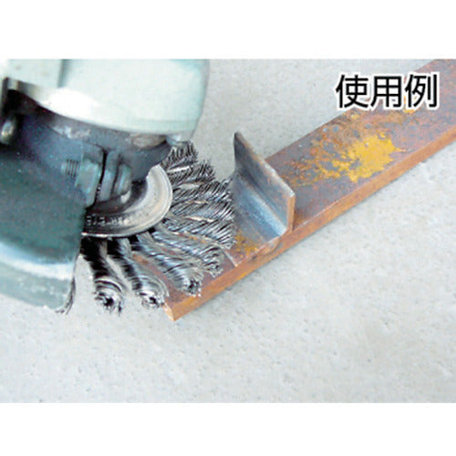 BURRTEC 매듭형(히넬리) N호일 브러쉬 CTA-4S 1327200 1개