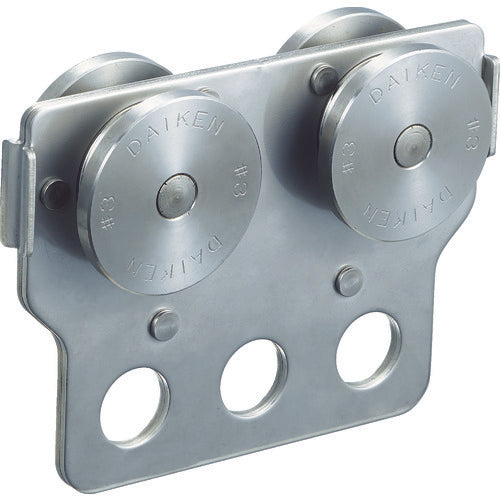 DAIKEN No. 3 Stainless Steel Door Hanger Tool Double Wheel Type 2 3S-4WHTU2 1 piece