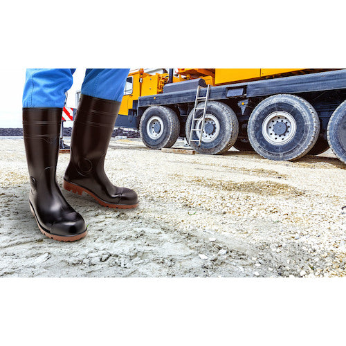 Midori Anzen Oil and Chemical Resistant Safety Boots Work Ace NW1000 Super Black 26.5cm NW1000SP-BK-26.5 1 pair