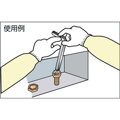 TRUSCO ボールポイント式六角棒レンチ 7本組 GB7-2510 1 S