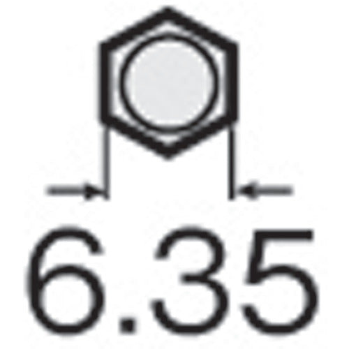 VESSEL ヘックスビットA16HX65G A16-6-65G 10 本