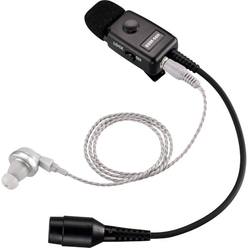 Yaesu Musen Tie Clip Microphone with Earphone SSM-50H 1 piece