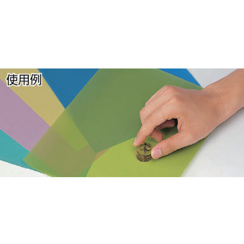3M Wrapping Film Sheet #8000 Light Green 216 x 280 mm 50 Sheets A 3-1 SHT 1 Box