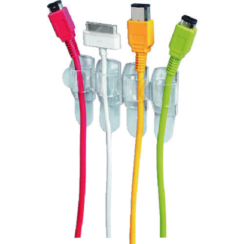 3M 커맨드 훅 코드용 S사이즈(훅 4개・탭 S6장입) 투명 CMG-S-CL 1 PK