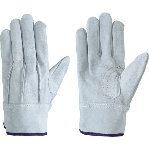 TRUSCO 牛床革手袋 フリーサイズ TYK-STB 1 双