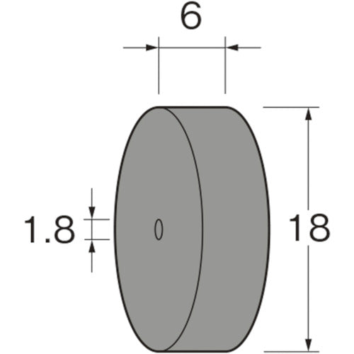 Luter Wheel Type Carborundum Rubber Grindstone R5422 1 bag