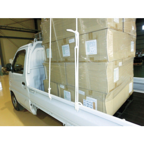 TRUSCO ビニロントラックロープ 3つ打 線径12mmX長さ20m TR-1220 1 巻