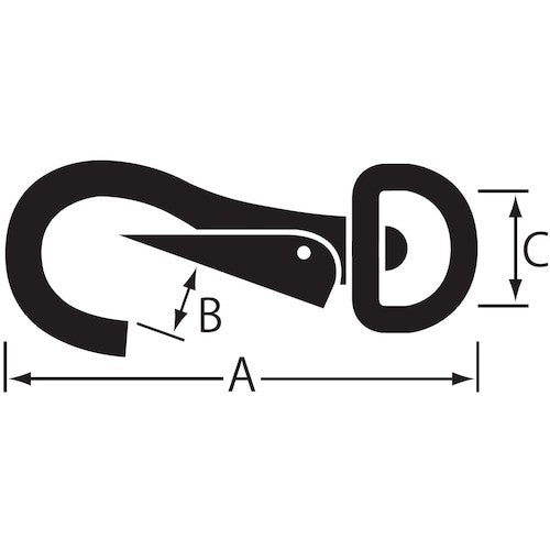 Nissa Chain Stainless Gold Snap (20 pieces) SGS-2 1 box