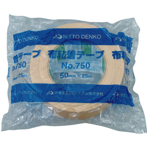 Nitto Denko BM Cloth Adhesive Tape No. 750 25mm x 25m 750-25 1 roll