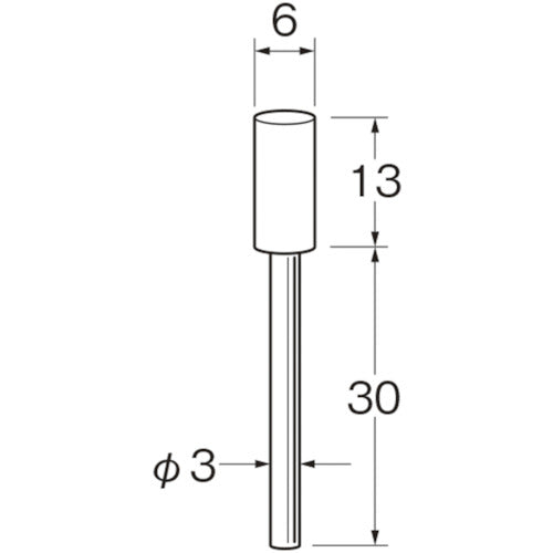 リューター 軸付砥石 G3214 1 袋