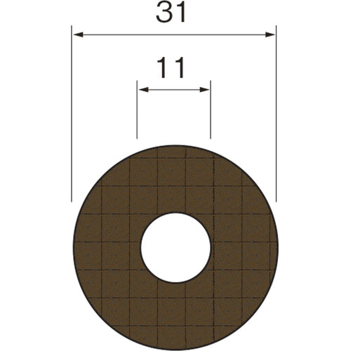 루터 샌드 페이퍼 디스크(이면 접착제 첨부) A3034 A3034 1봉