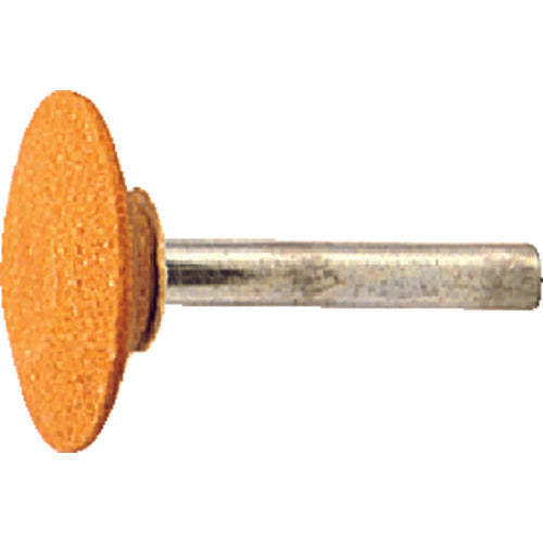 TRUSCO Shaft Grindstone WA Abacus Type Φ32 x Width 8 x Shaft 6 #60 5 Pieces MO-770P 1PK