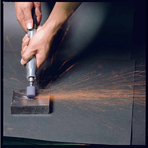 TRUSCO Axle Grindstone A Cylindrical Φ19 x Width 19 x Shaft 6 #36 1 Box (PK) 5 Pieces MA-501P 1 Box