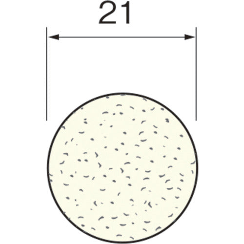 루터 펠트 디스크(이면 접착제 부착) A4021 1봉