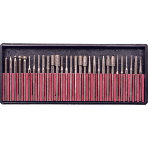 루터 전착 다이아몬드 숫돌 30개 세트 D0090 1 S