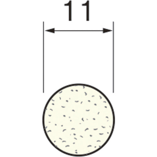 루터 펠트 디스크(이면 접착제 부착) A4011 1봉