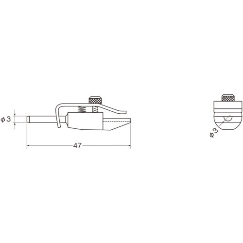 루터 레시프로용・파일 유닛용 조정 홀더 P7003 1봉