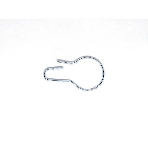 Nissa Chain Unichrome Iron Display Hooks (200 pcs) IDH23 1 box