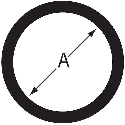 Nissa Chain Stainless Steel Key Ring 25mm (100 pieces) SKR-25 1 box