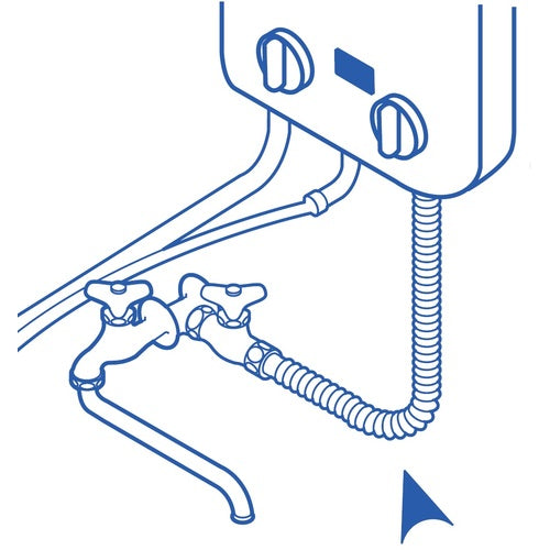 SANEI flexible tube PT14-13X200 1 piece