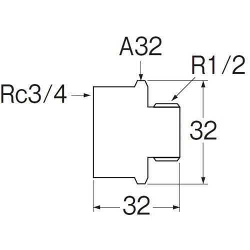 SANEI 부싱 T241-20X13 1개