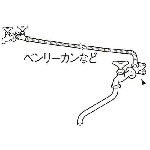 SANEI 좌부 L형 소켓 T27-13 1개