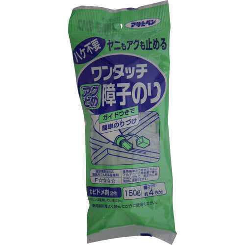 アサヒペン ワンタッチ ヤニ・アク止め障子のり 150G 715 108784 1個