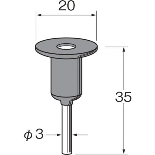 RUTHER Soft Rubber Pad A3020 1 bag