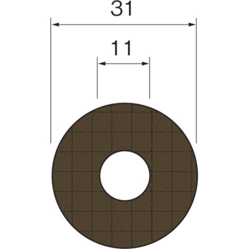 루터 샌드 페이퍼 디스크(이면 접착제 부착) A3036 A3036 1봉