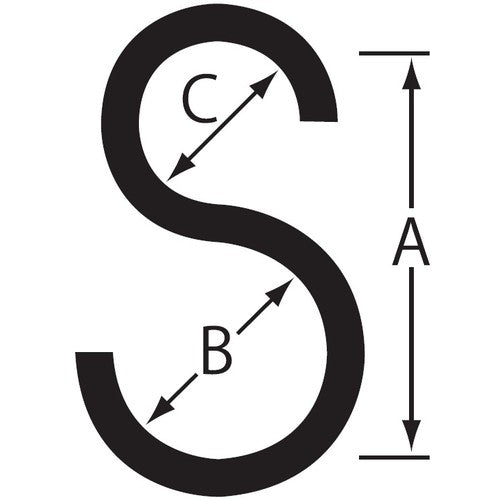 Nissa Chain Unicro Iron S-Hook N Type (500 pieces) ISH30N 1 box