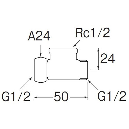 SANEI 片ナットベンリーカンチーズ T6-36XG-13 1 個