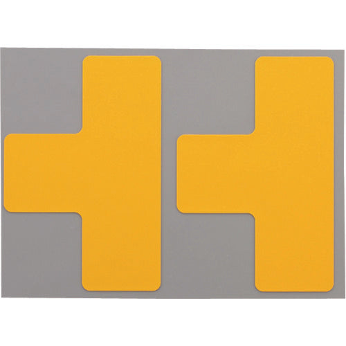 ニトムズ 耐久フロアサインズT型M黄20枚 Y6037 1 袋