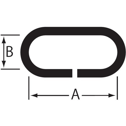 ニッサチェイン ユニクロ鉄リンクC 15m巻 R-IL26-UC 1巻