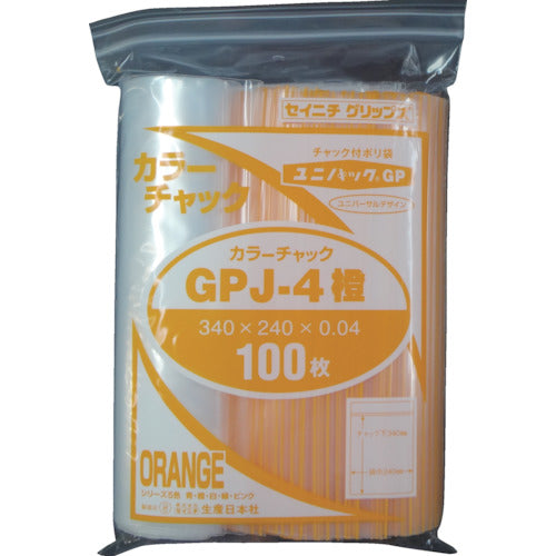 SEINICHI UNI-PACK GP J-4 COLOR CHAKKU DAIDAI 1 bag