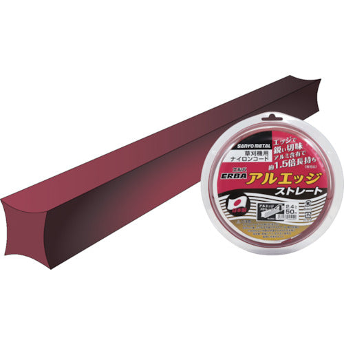 Sanyo Metal Nylon Cord Aledge 4 Straight 18m 0500 1pc