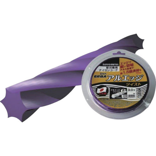 Sanyo Metal Nylon Cord Aledge 6 Twist 30m 0526 1pc