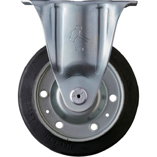 ハンマー 固定式ゴム車輪 150mm 420SR-R150 1個