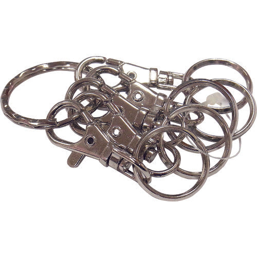 Nissa Chain Nickel Keychain 5P No.22 1pc