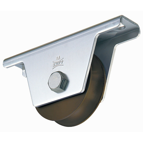 Yokozuna S45C Heavy Duty Door Roller 75mm Groove R JGM-0751 1 pc