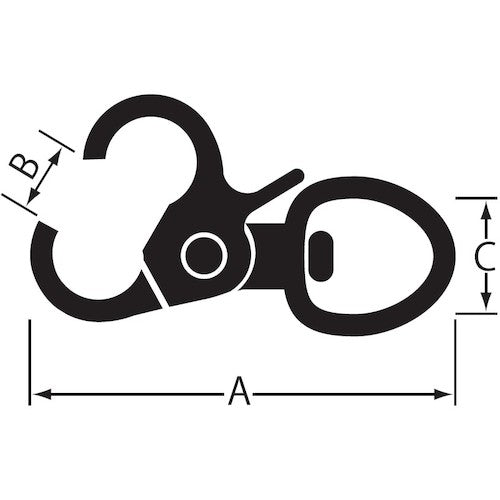 니사 체인 니켈 트리거 스냅 (50 개입) ITS-3 1 상자