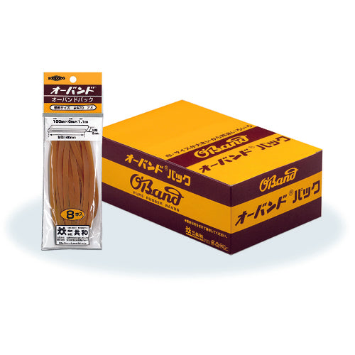 オーバンド パックカラー #16 緑 (100本/パック) GG-400-GR 1 PK