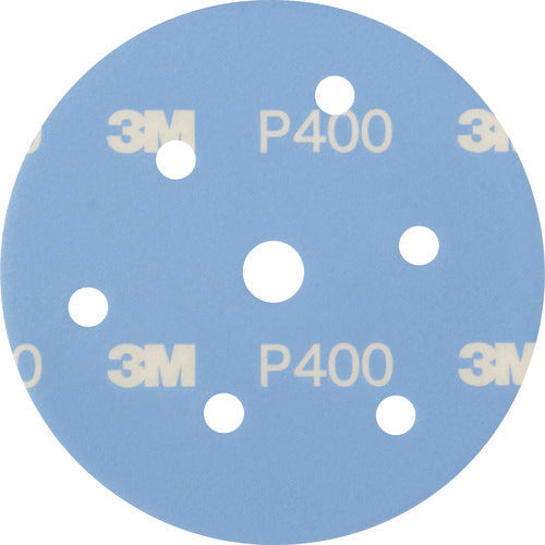 3M 足付けソフトディスク 穴あき 125mm径 #400 50枚入り A/SOFT DISC A400R 1 箱