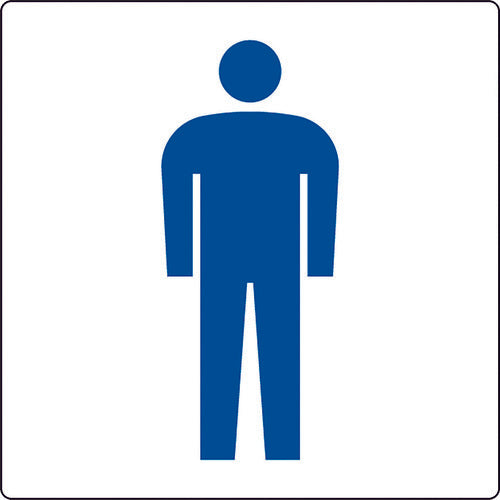 ユニット トイレ表示 大 男子 842-62A 1枚