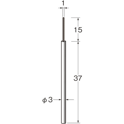 LUTHER Micro Ceramic Fiber Brush (End Type) B9010 1 bag